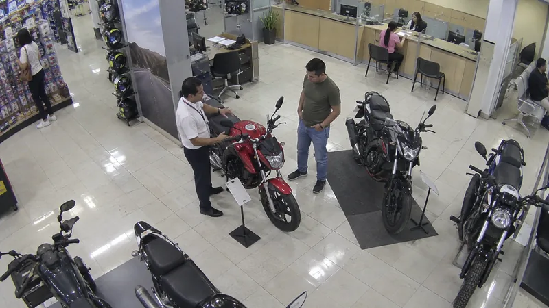 Área de motocicletas