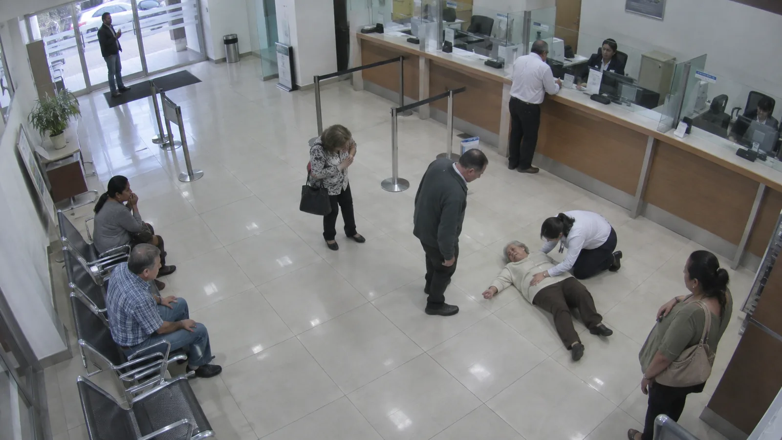 Área de atención de sucursal
